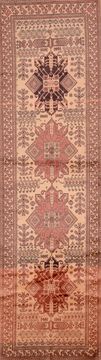 Armenian Shirvan Red Runner 10 to 12 ft Wool Carpet 109059