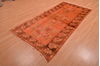 Daghestan Orange Hand Knotted 41 X 82  Area Rug 100-109062 Thumb 2