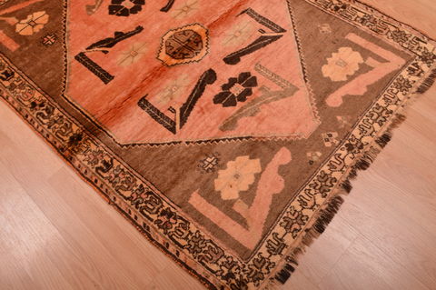 Gabbeh Brown Hand Knotted 30 X 50 Area Rug 100-109063 Image 8