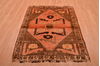 Gabbeh Brown Hand Knotted 30 X 50  Area Rug 100-109063 Thumb 1