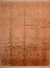 Tabriz Beige Hand Knotted 95 X 124 Area Rug 100-109064 Thumb 0