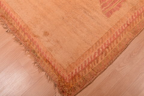 Gabbeh Beige Hand Knotted 30 X 54 Area Rug 100-109065 Image 7