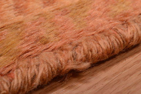 Gabbeh Beige Hand Knotted 30 X 54 Area Rug 100-109065 Image 9