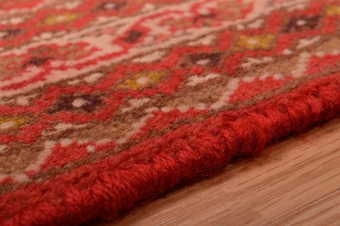 Abadeh Red Hand Knotted 35 X 52 Area Rug 100-109070 Image 11