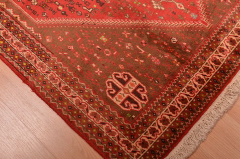 Abadeh Red Hand Knotted 35 X 52 Area Rug 100-109070 Image 7