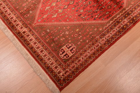 Abadeh Red Hand Knotted 35 X 52 Area Rug 100-109070 Image 9