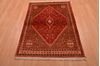 Abadeh Red Hand Knotted 35 X 52  Area Rug 100-109070 Thumb 1