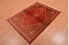 Abadeh Red Hand Knotted 35 X 52  Area Rug 100-109070 Thumb 2
