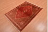 Abadeh Red Hand Knotted 35 X 52 Area Rug 100-109070 Thumb 2