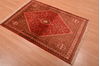 Abadeh Red Hand Knotted 35 X 52  Area Rug 100-109070 Thumb 3