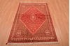 Abadeh Red Hand Knotted 35 X 52  Area Rug 100-109070 Thumb 4