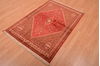 Abadeh Red Hand Knotted 35 X 52  Area Rug 100-109070 Thumb 5