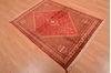 Abadeh Red Hand Knotted 35 X 52 Area Rug 100-109070 Thumb 6
