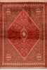 Abadeh Red Hand Knotted 35 X 52 Area Rug 100-109070 Thumb 0