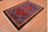 Abadeh Blue Hand Knotted 41 X 60  Area Rug 100-109072 Thumb 6