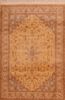 Pak-Persian Beige Hand Knotted 42 X 61  Area Rug 100-109073 Thumb 0