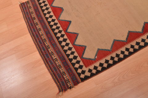 Kilim Beige Flat Woven 31 X 58 Area Rug 100-109074 Image 7