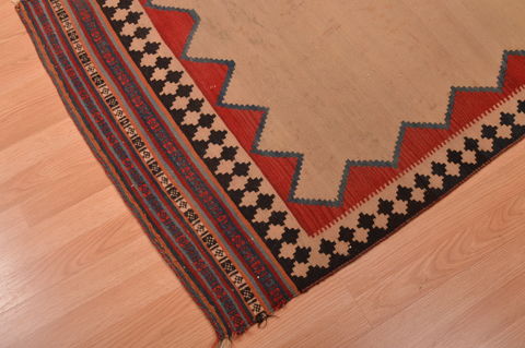 Kilim Beige Flat Woven 31 X 58 Area Rug 100-109074 Image 8