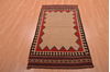 Kilim Beige Flat Woven 31 X 58 Area Rug 100-109074 Thumb 1