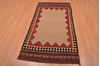 Kilim Beige Flat Woven 31 X 58  Area Rug 100-109074 Thumb 4