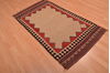 Kilim Beige Flat Woven 31 X 58  Area Rug 100-109074 Thumb 5