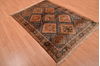 Shahre Babak Blue Hand Knotted 42 X 510 Area Rug 100-109076 Thumb 3