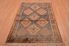 Shahre Babak Blue Hand Knotted 42 X 510  Area Rug 100-109076 Thumb 4