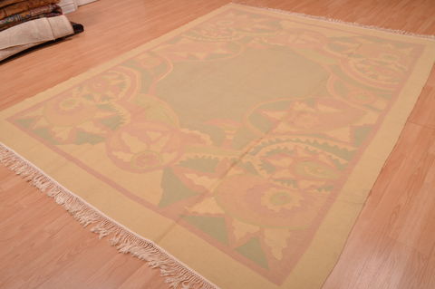 Kilim Blue Flat Woven 79 X 910 Area Rug 100-109079 Image 4