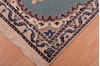 Nain Blue Square Hand Knotted 110 X 21  Area Rug 100-109082 Thumb 6