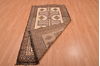 Gabbeh Beige Hand Knotted 38 X 69  Area Rug 100-109083 Thumb 13