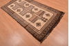 Gabbeh Beige Hand Knotted 38 X 69  Area Rug 100-109083 Thumb 6