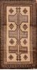 Gabbeh Beige Hand Knotted 38 X 69  Area Rug 100-109083 Thumb 0