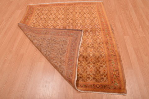 Sino-Persian Beige Hand Knotted 45 X 53 Area Rug 100-109094 Image 14