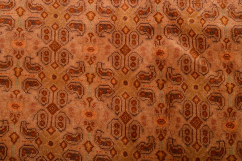 Sino-Persian Beige Hand Knotted 45 X 53 Area Rug 100-109094 Image 8