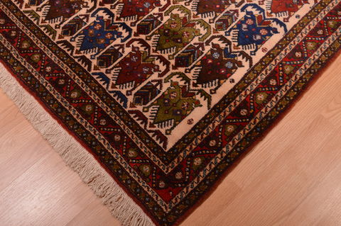 Afshar Red Hand Knotted 39 X 58 Area Rug 100-109098 Image 13