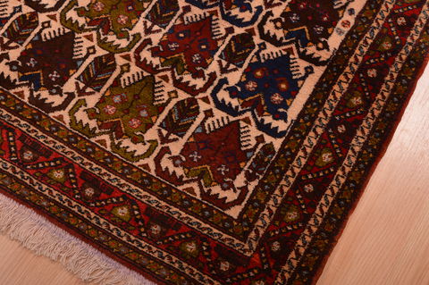 Afshar Red Hand Knotted 39 X 58 Area Rug 100-109098 Image 15