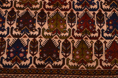 Afshar Red Hand Knotted 39 X 58 Area Rug 100-109098 Image 16