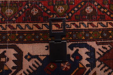 Afshar Red Hand Knotted 39 X 58 Area Rug 100-109098 Image 19