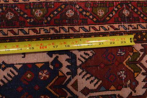 Afshar Red Hand Knotted 39 X 58 Area Rug 100-109098 Image 6