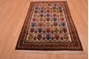 Afshar Red Hand Knotted 39 X 58 Area Rug 100-109098 Thumb 10