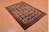 Afshar Red Hand Knotted 39 X 58 Area Rug 100-109098 Thumb 11