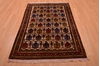 Afshar Red Hand Knotted 39 X 58  Area Rug 100-109098 Thumb 7