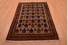 Afshar Red Hand Knotted 39 X 58 Area Rug 100-109098 Thumb 7