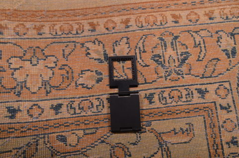 Sarouk Green Hand Knotted 42 X 77 Area Rug 100-109100 Image 13