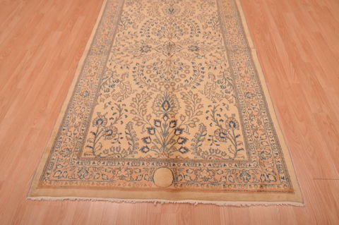 Sarouk Green Hand Knotted 42 X 77 Area Rug 100-109100 Image 4
