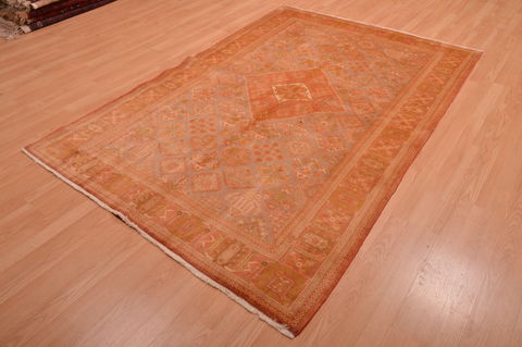 Maymeh Brown Hand Knotted 56 X 81 Area Rug 100-109103 Image 12