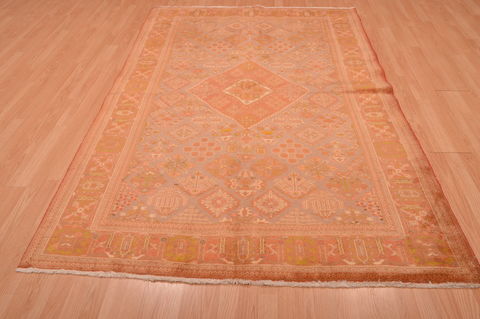 Maymeh Brown Hand Knotted 56 X 81 Area Rug 100-109103 Image 13
