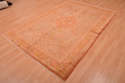 Maymeh Brown Hand Knotted 56 X 81 Area Rug 100-109103 Image 14