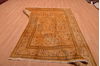 Tabriz Beige Hand Knotted 62 X 84  Area Rug 100-109104 Thumb 6