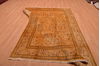 Tabriz Beige Hand Knotted 62 X 84 Area Rug 100-109104 Thumb 6